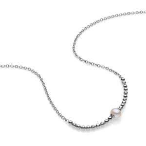 Collana in Argento con perle di fiume